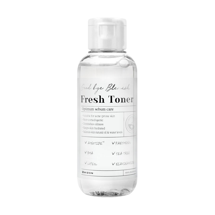 Тонер для обличчя Mizon Good Bye Blemish Fresh Toner проблемної шкіри, з пептидами, 120 мл