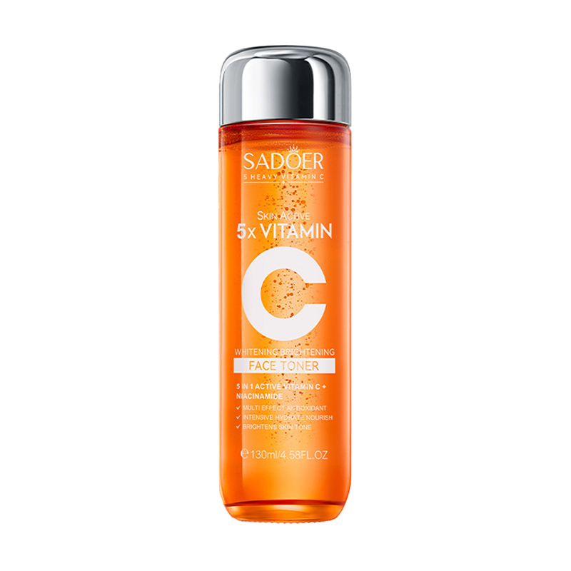 Уцінка! Тонер для обличчя Sadoer 5X Vitamin C Face Toner з вітаміном С, 130 мл